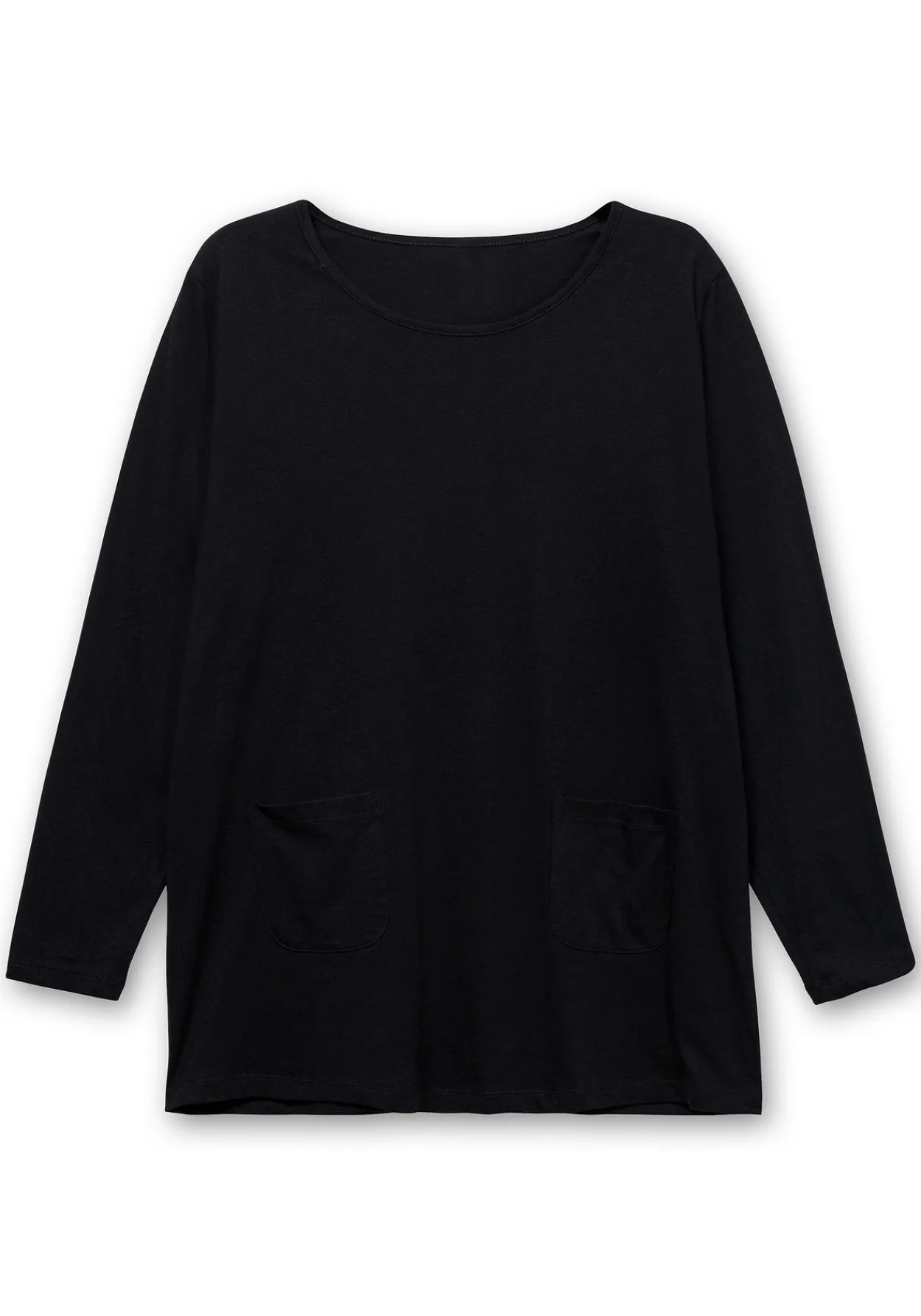Longshirt mit aufgesetzten Taschen<sheego Online