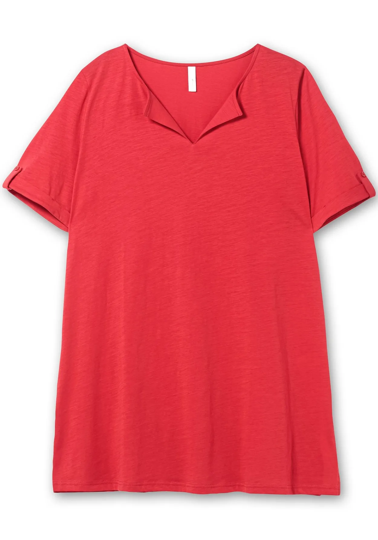 Longshirt mit geschlitztem Ausschnitt<sheego Clearance