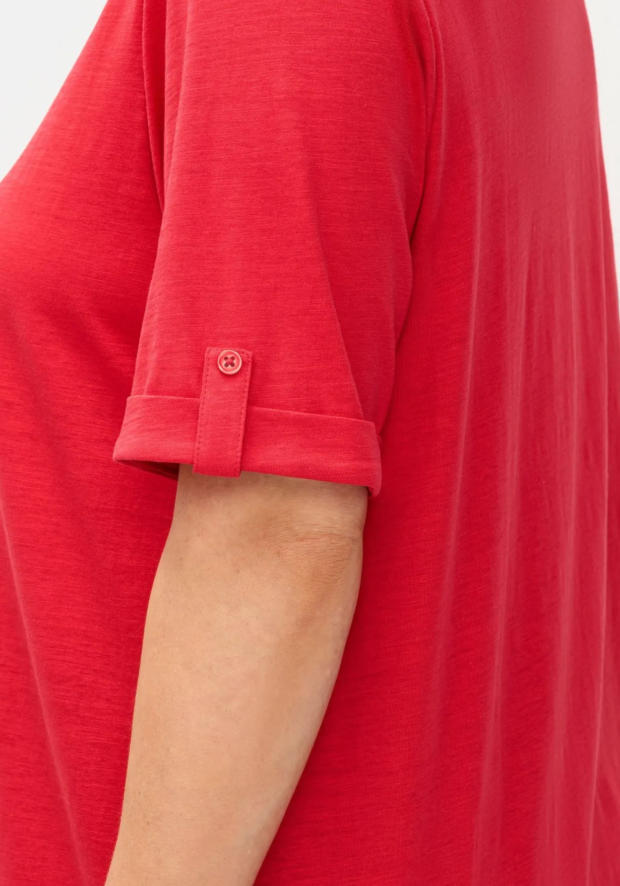 Longshirt mit geschlitztem Ausschnitt<sheego Clearance