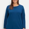 Longshirt mit hohen Seitenschlitzen<sheego Best