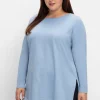 Longshirt mit hohen Seitenschlitzen<sheego New