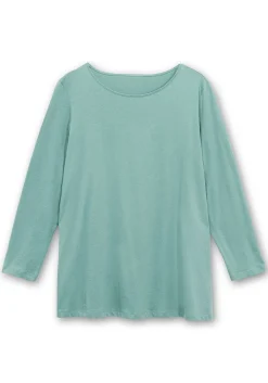 Longshirt mit hohen Seitenschlitzen<sheego Discount