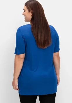 Longshirt mit Taschen und Karreeausschnitt<sheego Sale