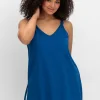 Longtop mit Knotendetail am Träger<sheego Hot
