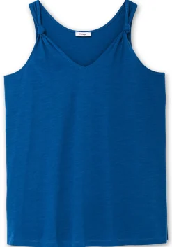 Longtop mit Knotendetail am Träger<sheego Hot