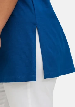 Longtop mit Knotendetail am Träger<sheego Hot