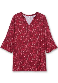 Longtunika mit Volants an den 3/4-Ärmeln<sheego Fashion