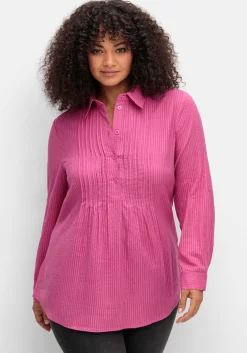 Longtunika mit Webstreifen, in leichter A-Linie<sheego by Joe Browns Fashion