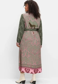 Maxikleid im Mustermix, mit Bindeband<sheego loves miss goodlife Best