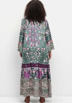 Maxikleid im Mustermix, mit Volants<sheego loves miss goodlife Hot