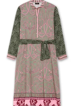 Maxikleid im Mustermix, mit Bindeband<sheego loves miss goodlife Best