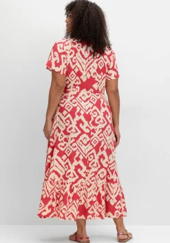 Maxikleid in Wickeloptik, mit Grafikprint<sheego by Joe Browns Fashion