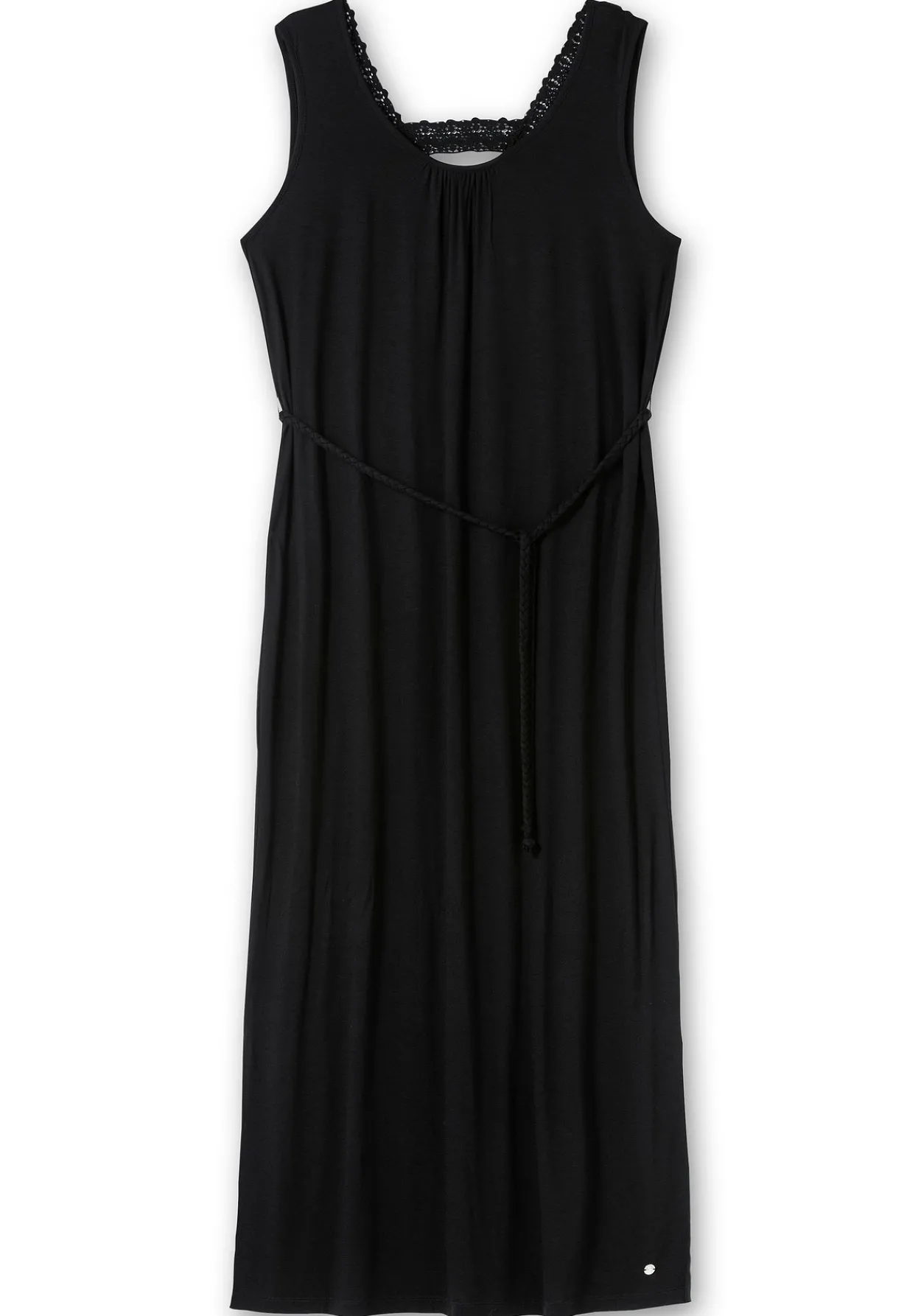 Maxikleid mit Bindegürtel und Rückenausschnitt<sheego Sale
