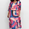 Maxikleid mit Grafikprint, im Lagenlook<sheego Outlet
