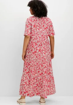 Maxikleid mit grafischem Alloverprint<sheego Hot