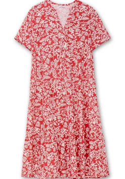 Maxikleid mit grafischem Alloverprint<sheego Hot
