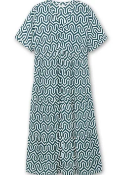 Maxikleid mit grafischem Alloverprint<sheego New