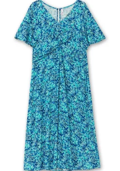 Maxikleid mit Knotendetail in der Taille<sheego Discount
