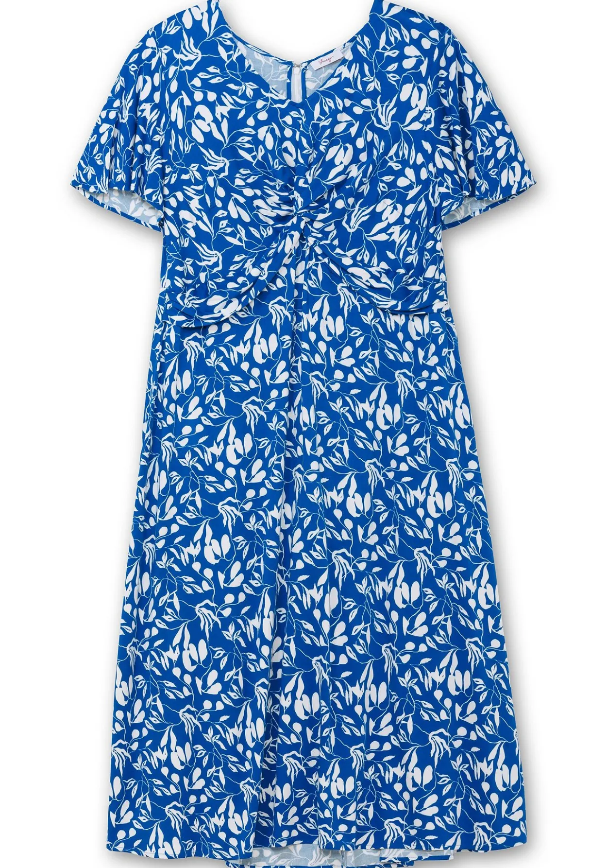 Maxikleid mit Knotendetail in der Taille<sheego Outlet