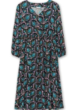 Maxikleid mit Paisleyprint und Taillen-Smokbund<sheego by Joe Browns Fashion