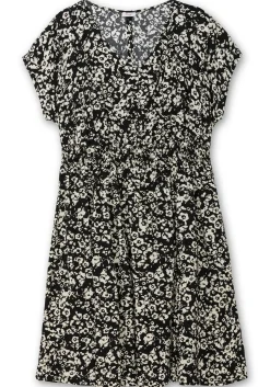 Midikleid mit Smokbund und weitem Rock<sheego Outlet