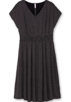 Midikleid mit Smokbund und weitem Rock<sheego Sale