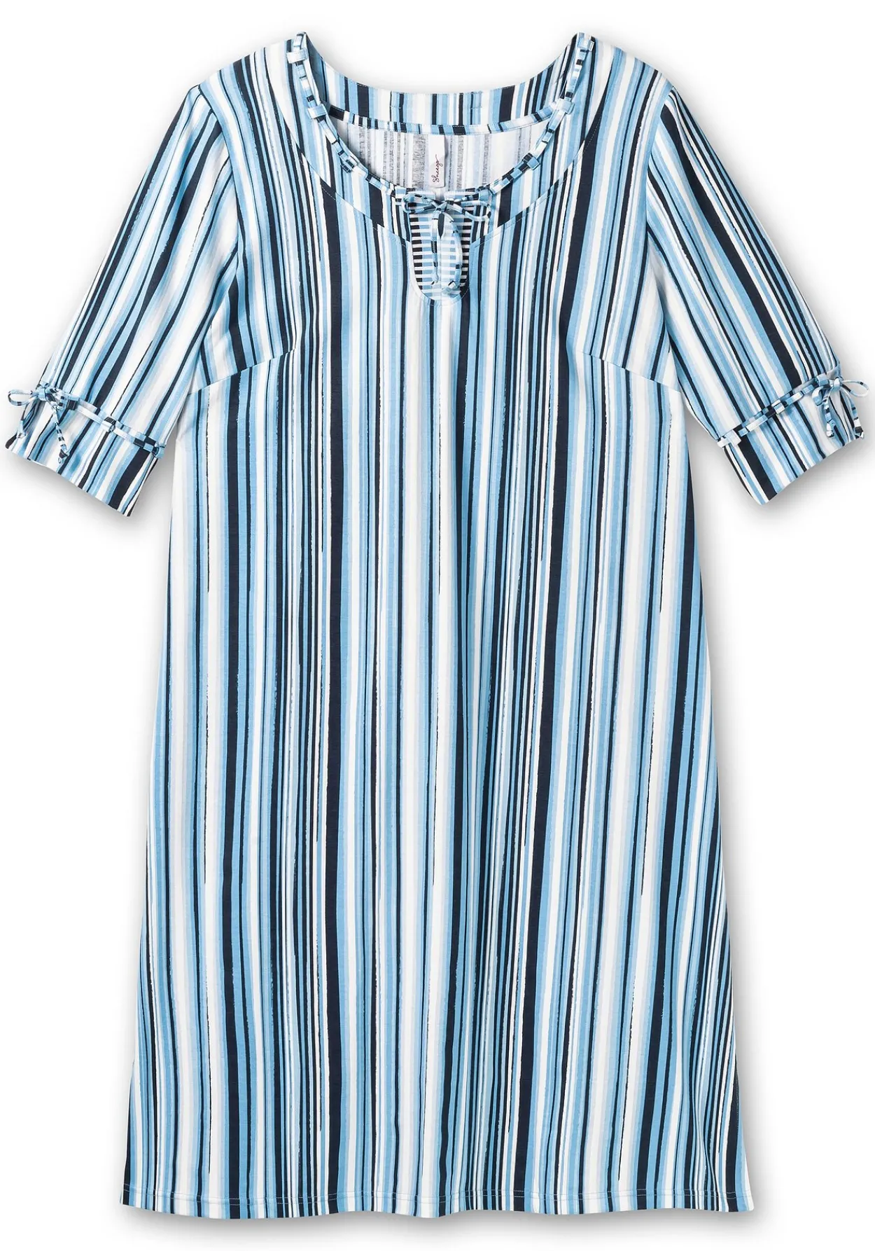 Midikleid mit Streifen, in leichter A-Linie<sheego New