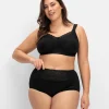 Miederslip mit Spitzeneinsatz vorn<wäschepur Outlet