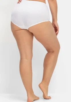 Miederslip mit Spitzeneinsatz vorn<wäschepur Outlet