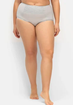 Miederslip mit Spitzeneinsatz vorn<wäschepur Best