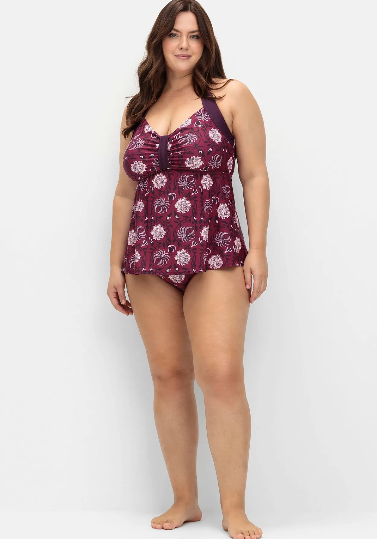 Neckholder-Tankini-Top, in leichter A-Linie<sheego by Joe Browns Online
