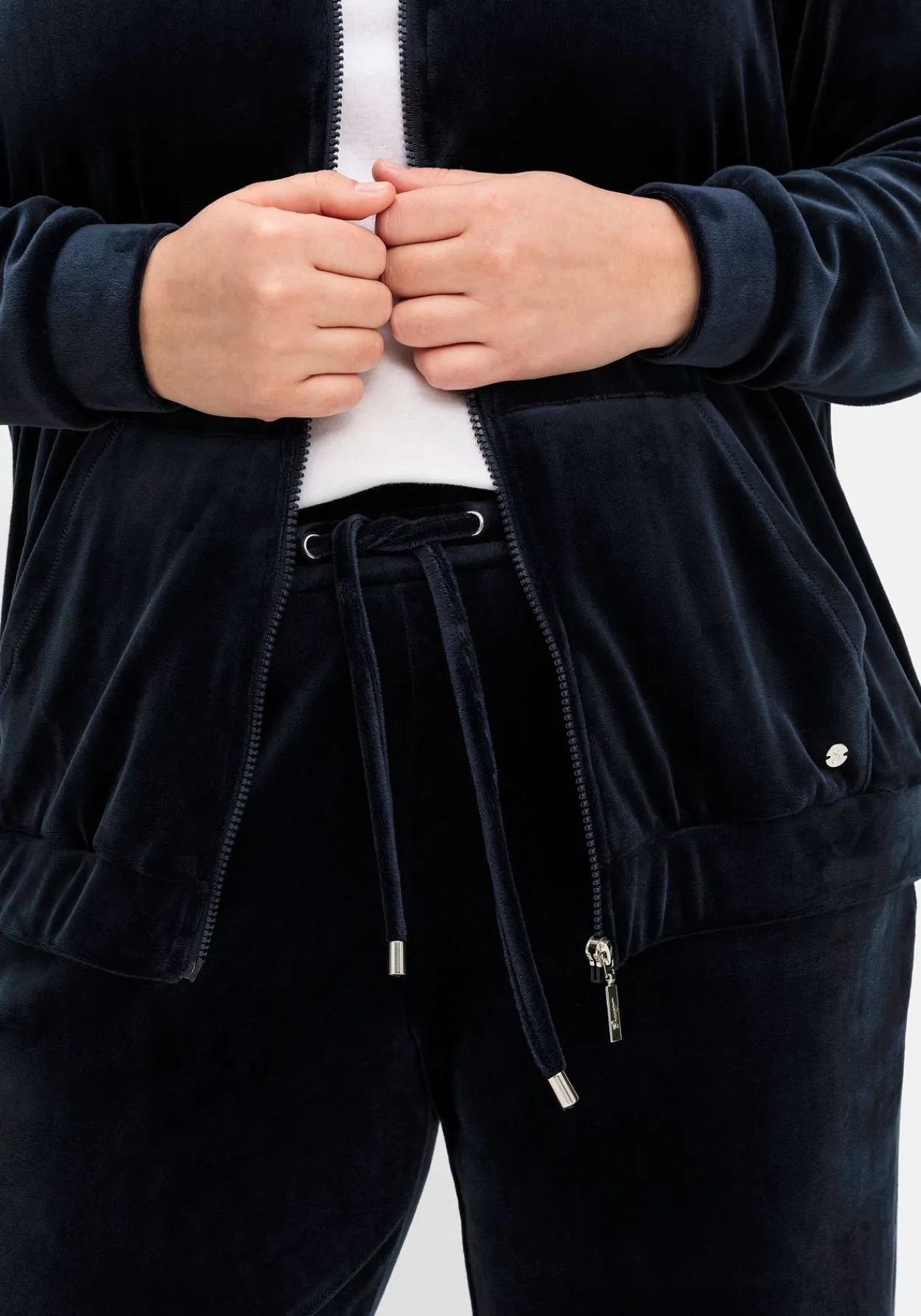 Nicki-Hausanzug aus Jacke und Hose<sheego Best