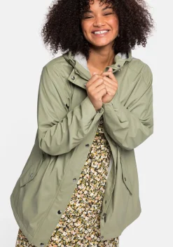 Outdoorjacke mit Jerseyfutter, wasserabweisend<sheego Hot