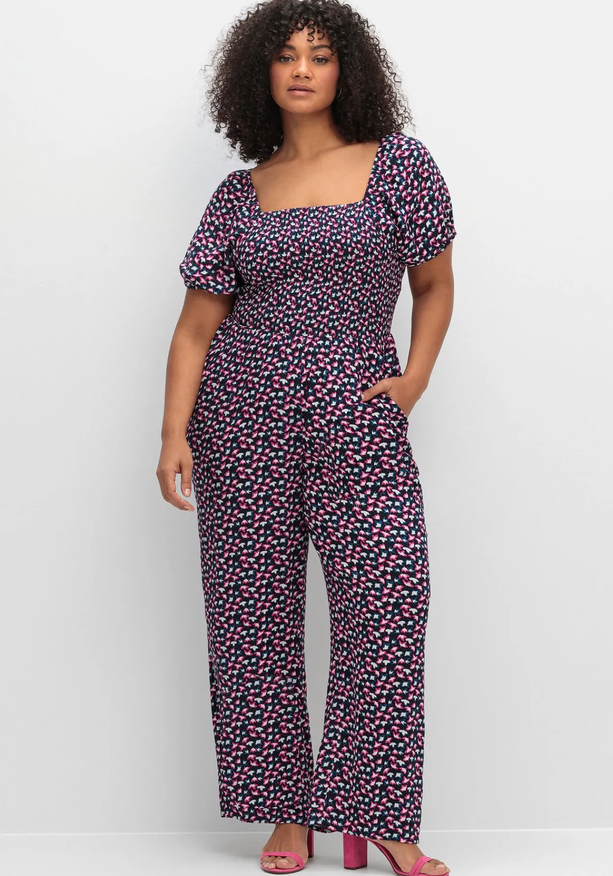 Overall mit Minimalprint, aus Viskose<sheego by Joe Browns Discount