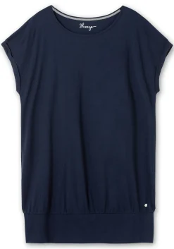 Oversize-Shirt mit breitem Saumbündchen<sheego Discount