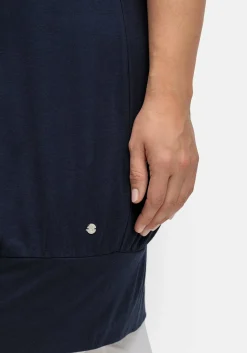 Oversize-Shirt mit breitem Saumbündchen<sheego Discount