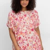 Oversize-Tunika mit Cut-outs an den Ärmeln<sheego Online