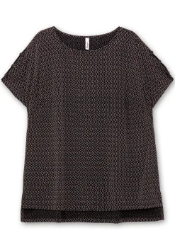 Oversize-Tunika mit Cut-outs an den Ärmeln<sheego Online
