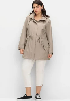 Parka in dezent schimmernder Qualität<sheego Discount