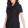 Poloshirt mit kurzem Arm, in Piqué-Qualität<sheego Discount