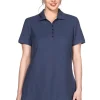 Poloshirt mit kurzem Arm, in Piqué-Qualität<sheego Outlet