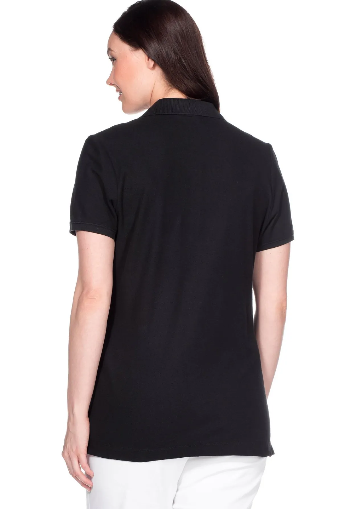 Poloshirt mit kurzem Arm, in Piqué-Qualität<sheego Discount