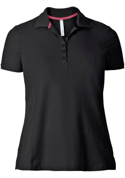 Poloshirt mit kurzem Arm, in Piqué-Qualität<sheego Discount