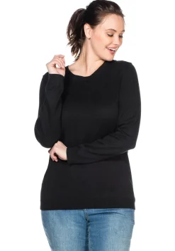 Pullover aus Feinstrick mit Rundhalsausschnitt<sheego Sale