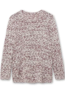 Pullover aus meliertem Effektgarn<sheego Sale