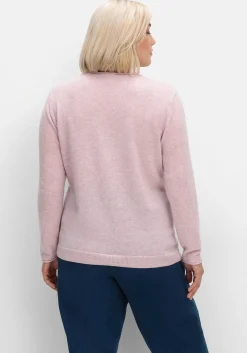 Pullover aus reinem Kaschmir, mit Rollkanten<sheego Online