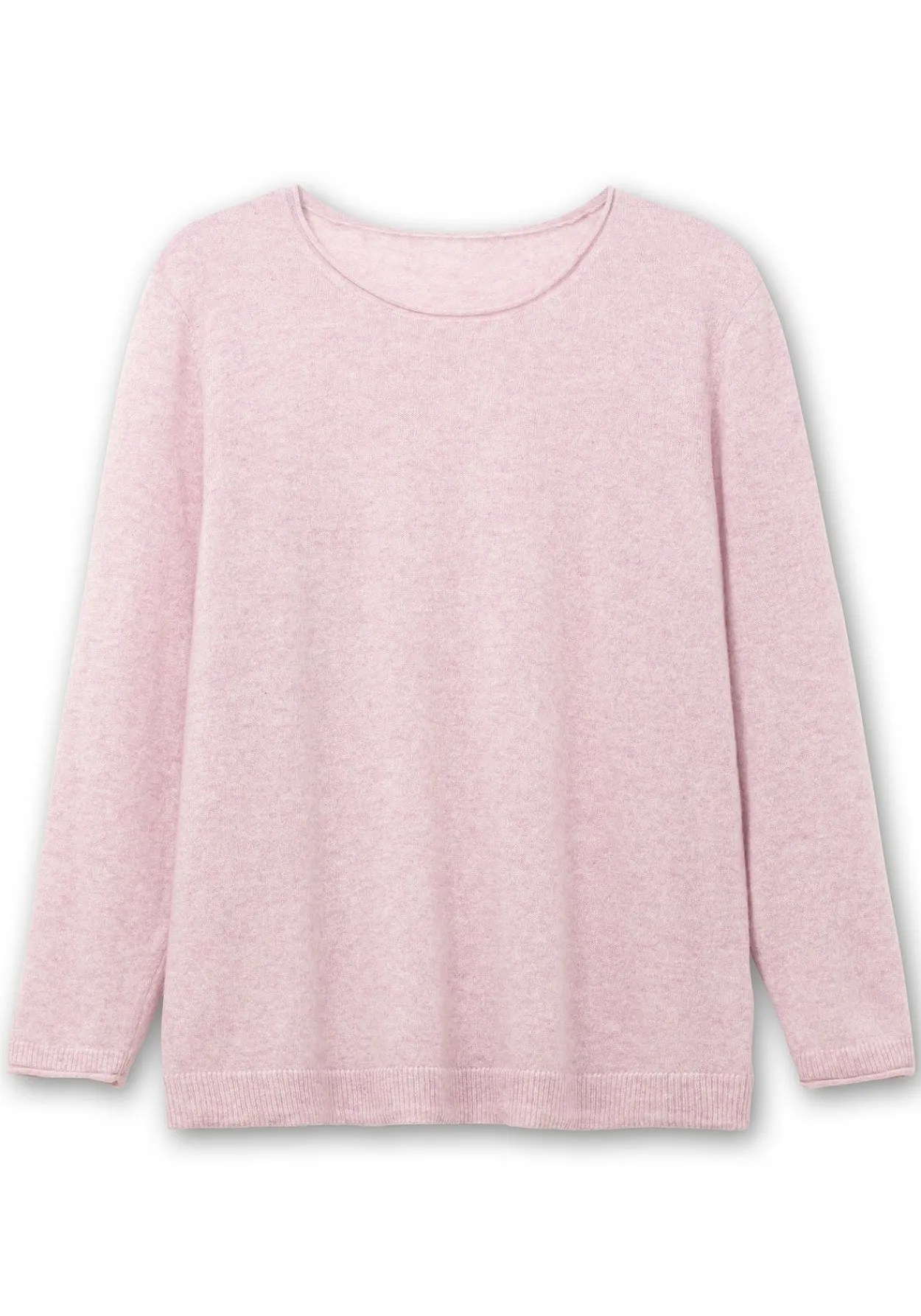 Pullover aus reinem Kaschmir, mit Rollkanten<sheego Online
