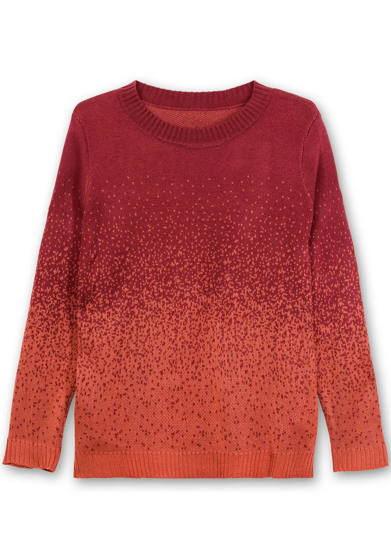 Pullover im Jacquardstrick, mit Farbverlauf<sheego Sale