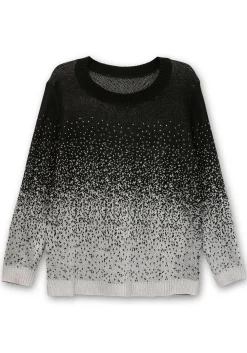 Pullover im Jacquardstrick, mit Farbverlauf<sheego Sale