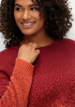 Pullover im Jacquardstrick, mit Farbverlauf<sheego Sale